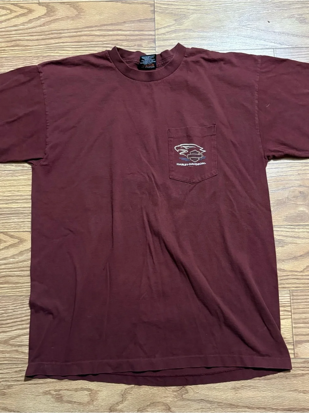 Vintage Harley Davidson Motorcycles Alamo City San Antonio Texas Shirt XL